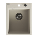 Zlew Zlewozmywak Granitowy Beżowy MONCHICHI Zlew Zlewozmywak Granitowy Beżowy MONCHICHI