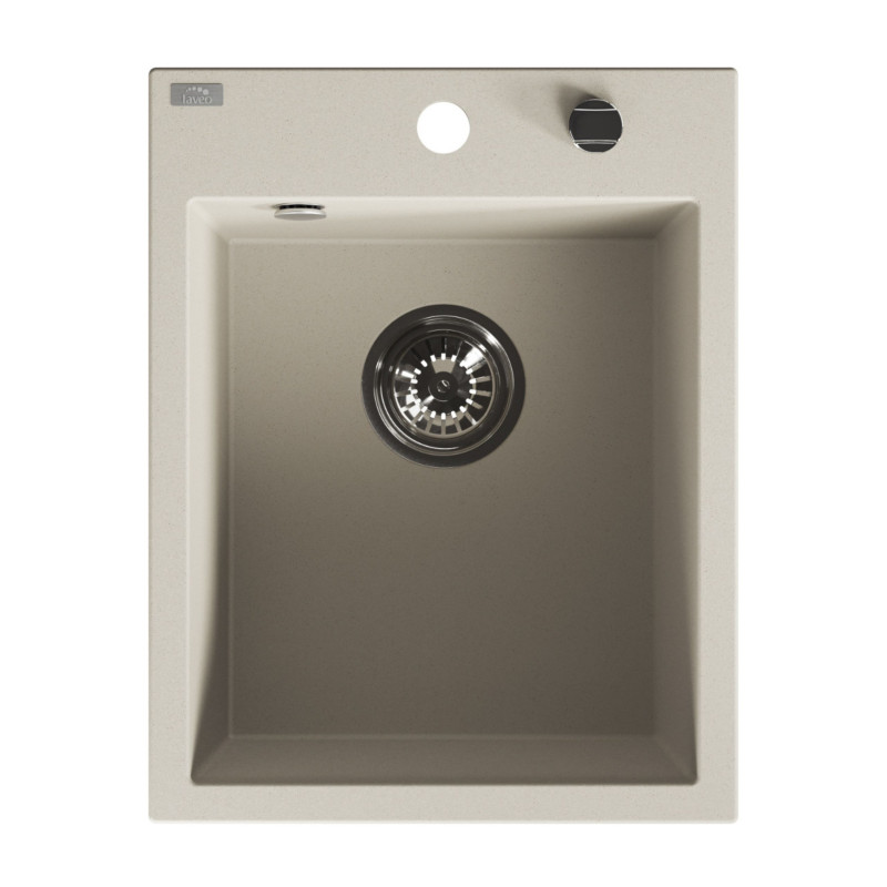 Zlew Zlewozmywak Granitowy Beżowy MONCHICHI Zlew Zlewozmywak Granitowy Beżowy MONCHICHI
