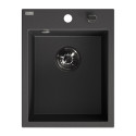 Zlew Zlewozmywak Granitowy Czarny MONCHICHI Zlew Zlewozmywak Granitowy Czarny MONCHICHI