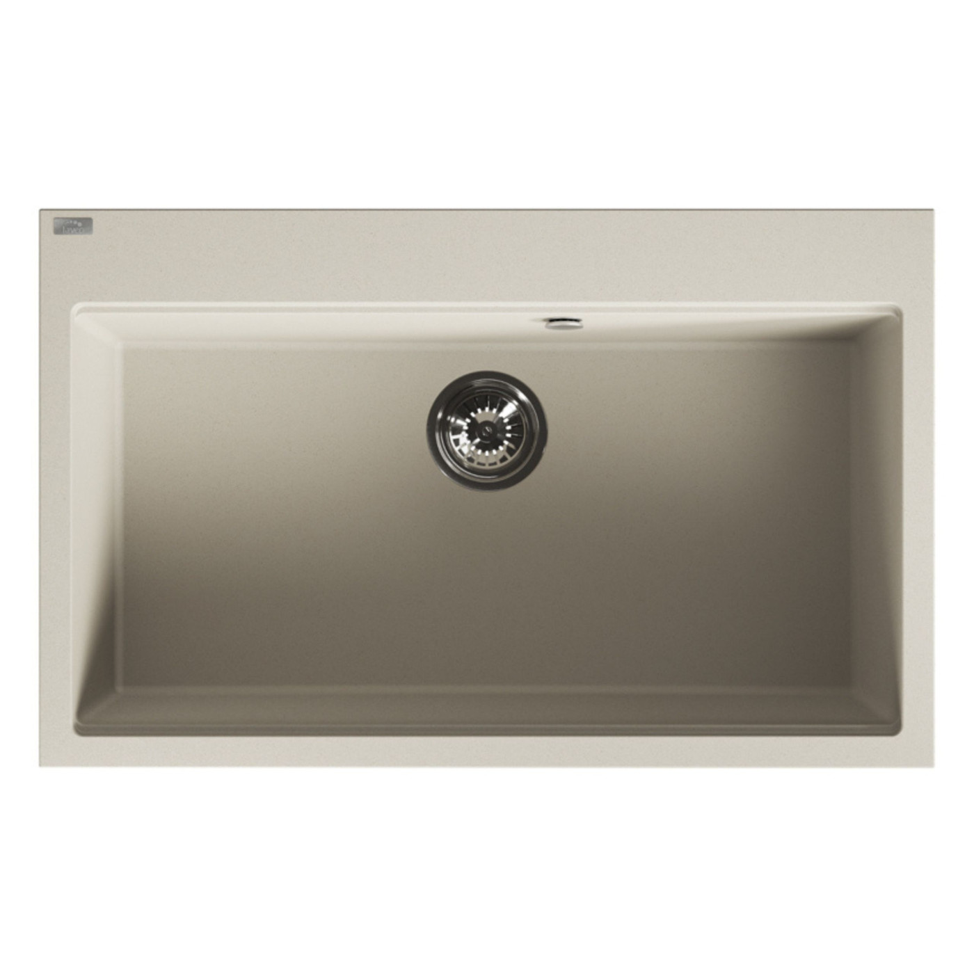 Zlew Zlewozmywak Granitowy Beżowy TAU Zlew Zlewozmywak Granitowy Beżowy TAU
