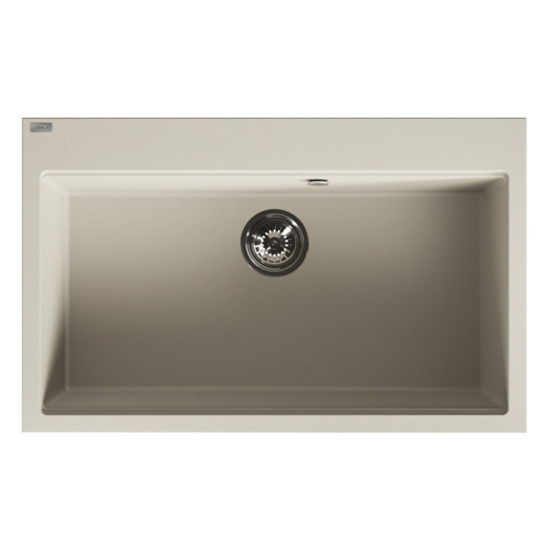 Zlew Zlewozmywak Granitowy Beżowy TAU Zlew Zlewozmywak Granitowy Beżowy TAU