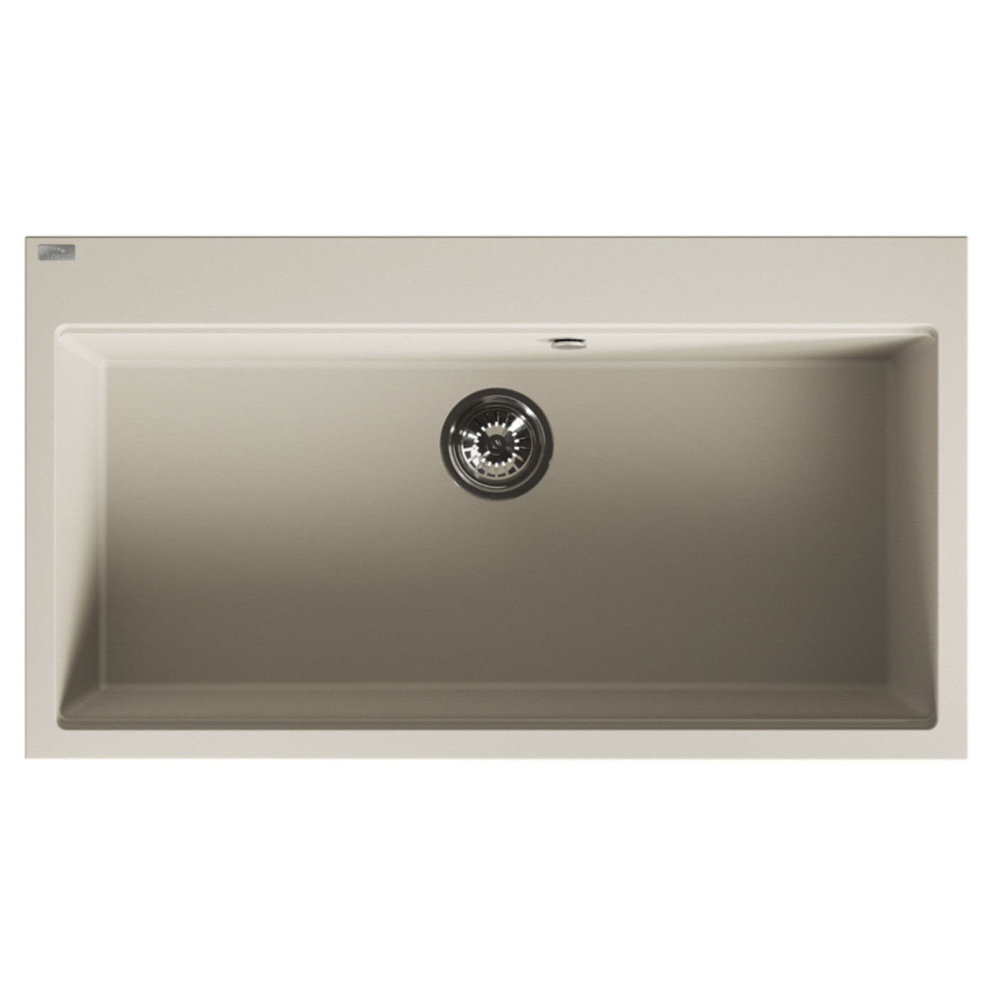 Zlewozmywak Granitowy Beżowy Laveo TAU Wpuszczany Zlewozmywak Granitowy Beżowy Laveo TAU Wpuszczany