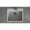Zlew Zlewozmywak Granitowy Szary TAU