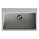 Zlew Zlewozmywak Granitowy Szary TAU Zlew Zlewozmywak Granitowy Szary TAU