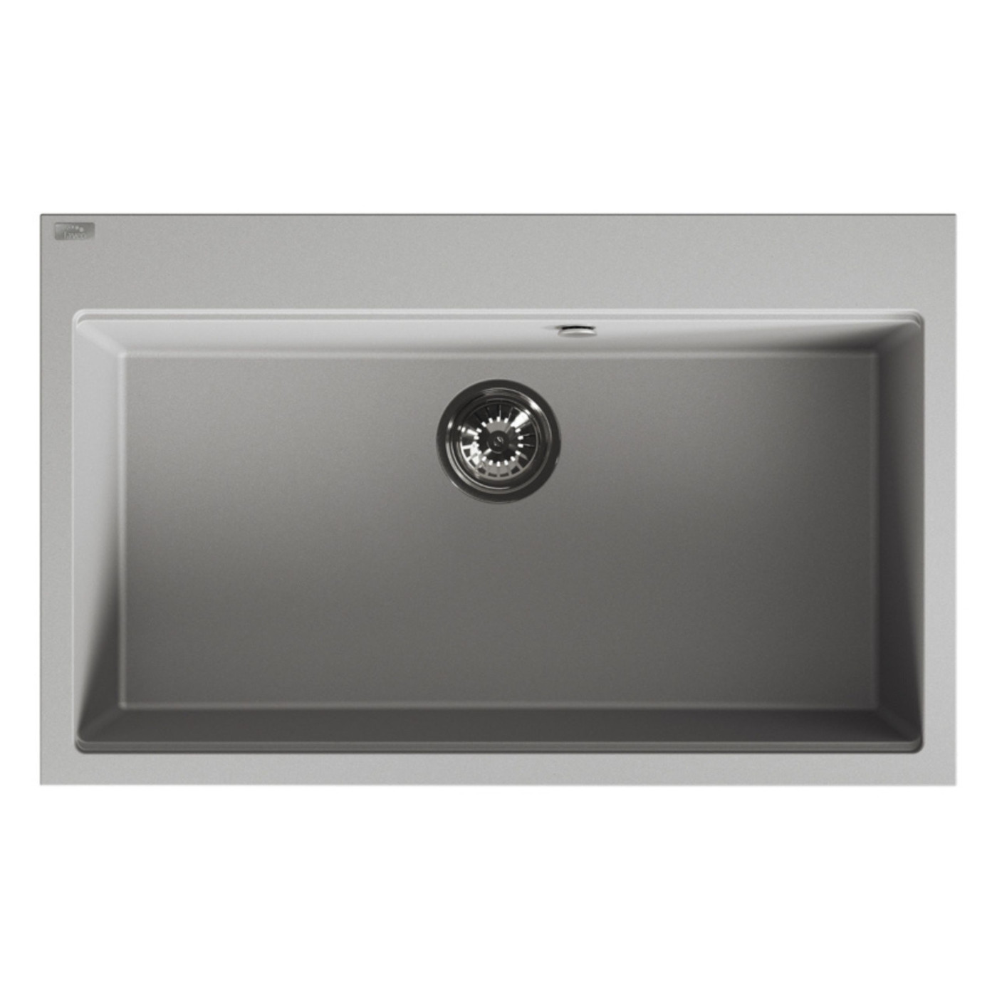 Zlew Zlewozmywak Granitowy Szary TAU Zlew Zlewozmywak Granitowy Szary TAU