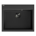 Zlew Zlewozmywak Granitowy Czarny TAU