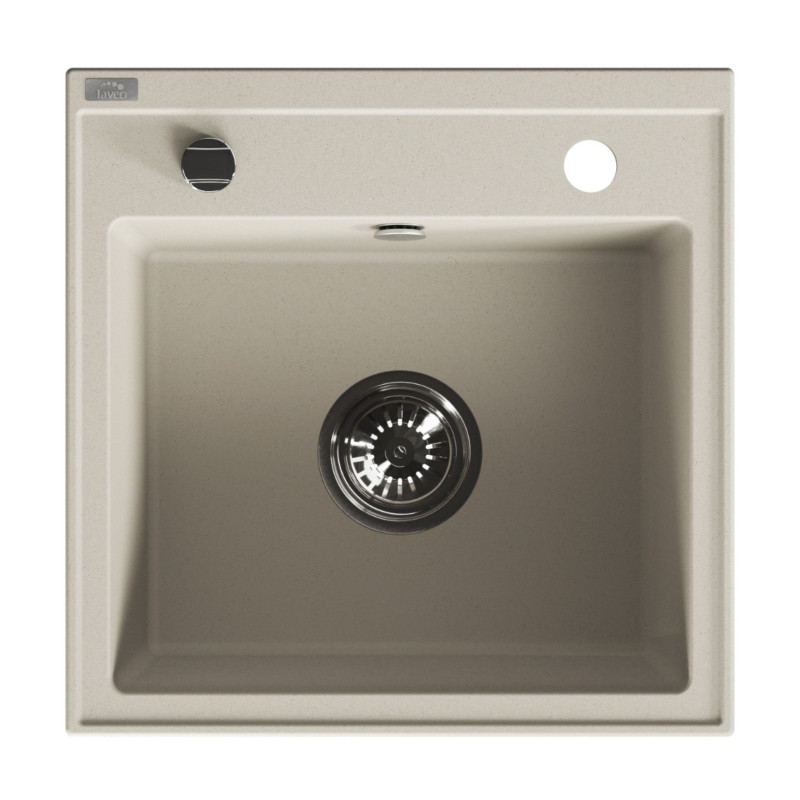 Zlew Zlewozmywak Granitowy Beżowy Laveo Trzynastka Wpuszczany Zlew Zlewozmywak Granitowy Beżowy Laveo Trzynastka Wpuszczany