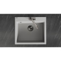 Zlewozmywak Jednokomorowy Granitowy Szary TAU Zlewozmywak Jednokomorowy Granitowy Szary TAU