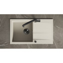 Zlewozmywak Zlew Granitowy z Ociekaczem i Syfonem