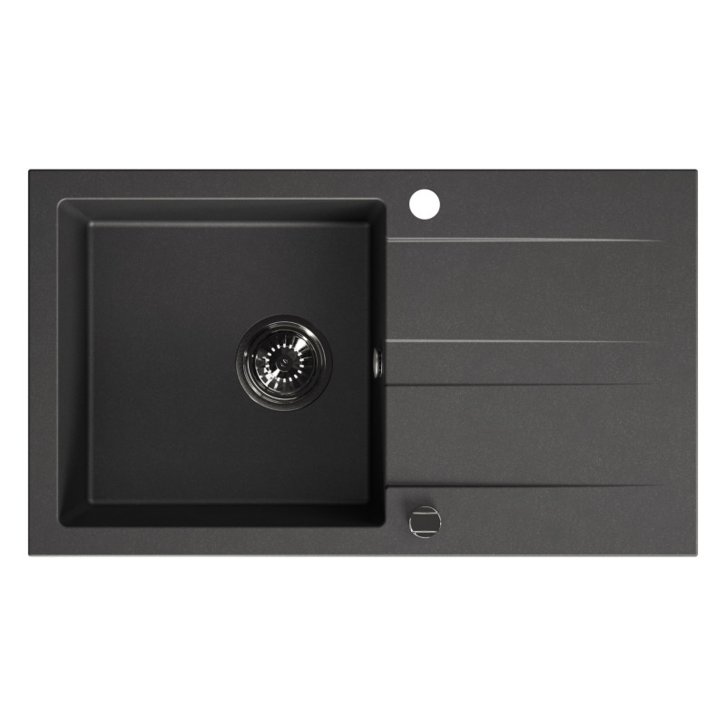 Zlewozmywak Zlew Granitowy z Ociekaczem i Syfonem