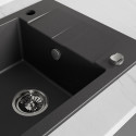 Zlewozmywak Zlew Granitowy z Syfonem SHIRE Zlewozmywak Zlew Granitowy z Syfonem SHIRE