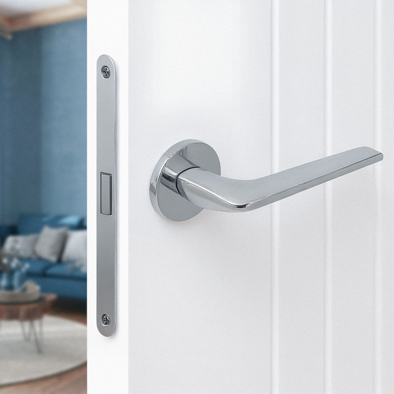 Klamka do Drzwi Wewnętrznych Srebrna CELESTRIA Kuchinox