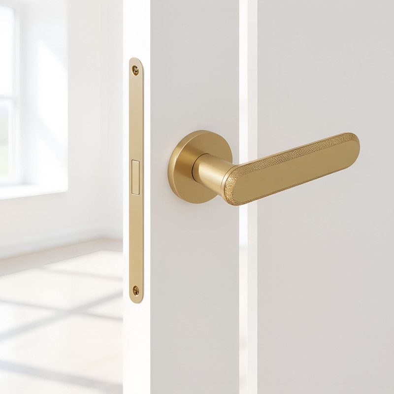 Klamka do Drzwi Wewnętrznych Złota RUGOS Kuchinox