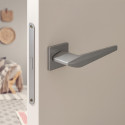 Klamka do Drzwi Wewnętrznych Szara VERLANO Kuchinox