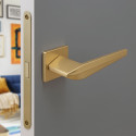 Klamka do Drzwi Wewnętrznych Złota Szczotkowana VERLANO Kuchinox