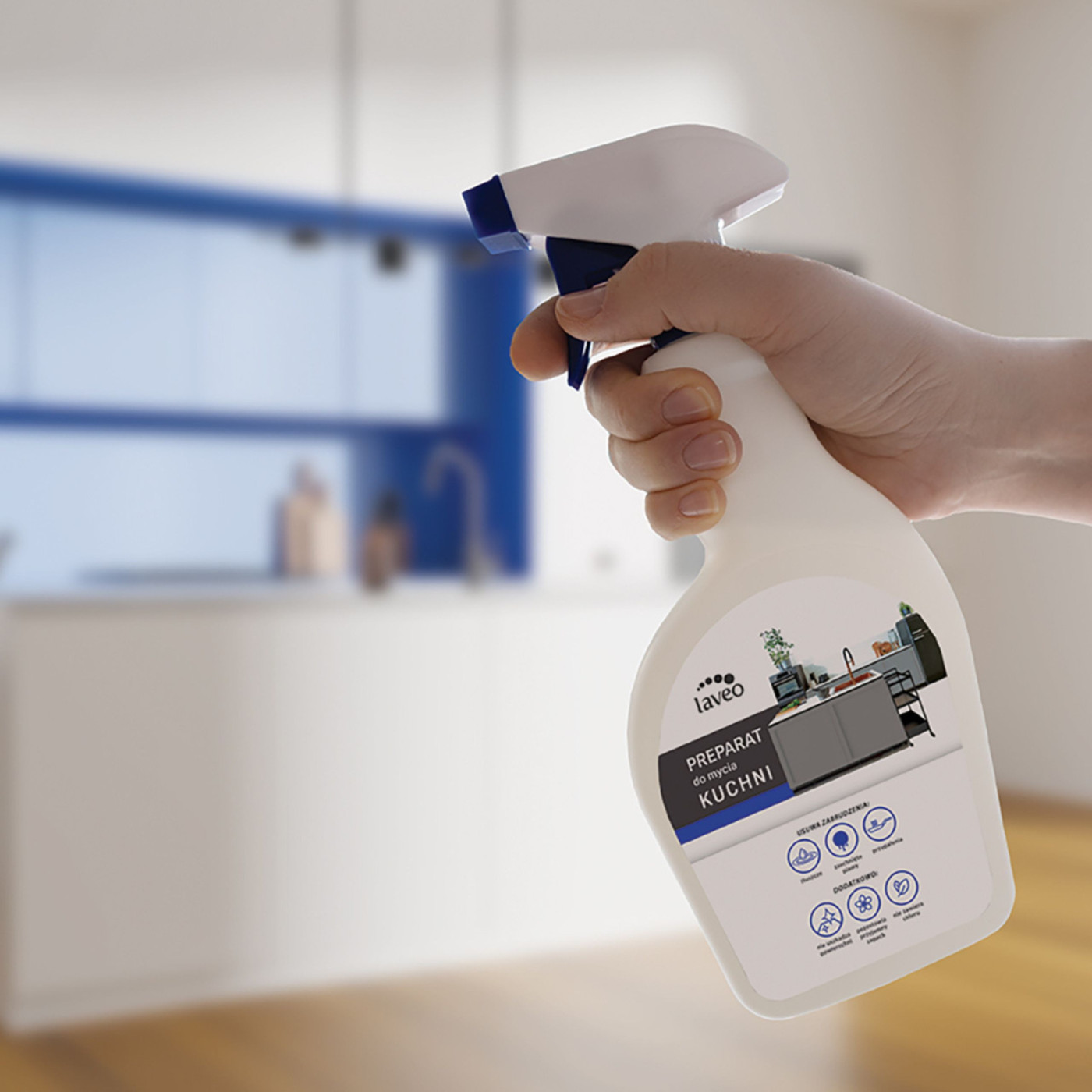 Preparat do Mycia Kuchni Płyn do Czyszczenia Kuchni