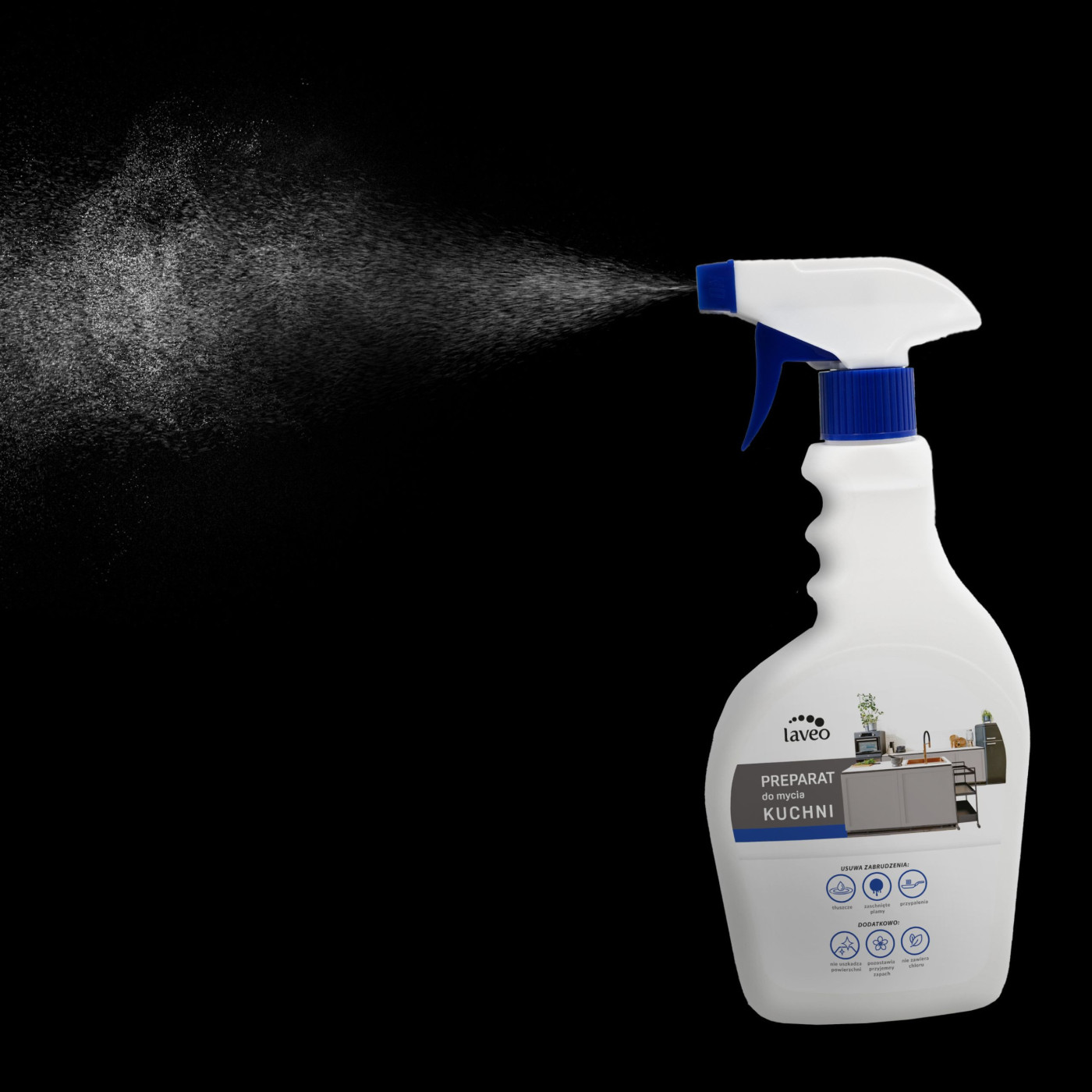 Preparat do Mycia Kuchni Płyn do Czyszczenia Kuchni