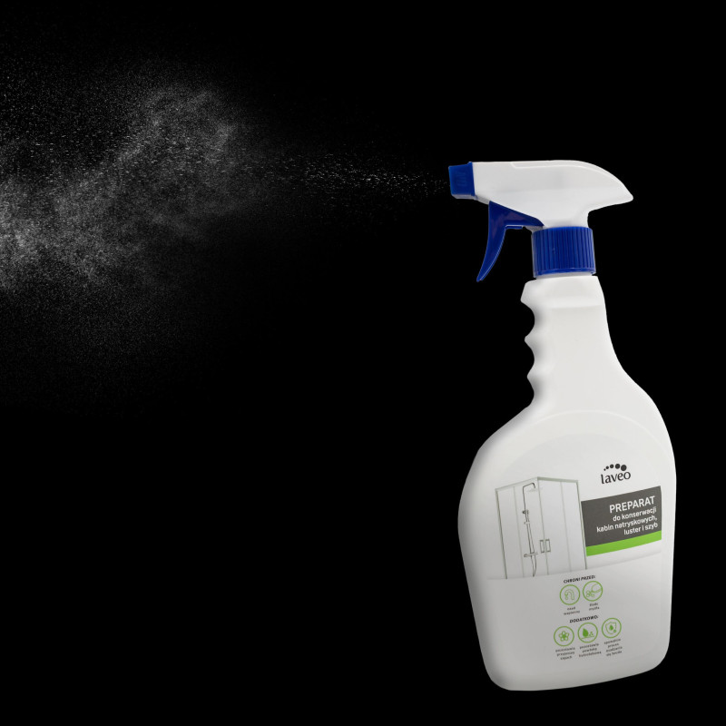 Preparat Płyn do Konserwacji Kabin Natryskowych Luster i Szyb
