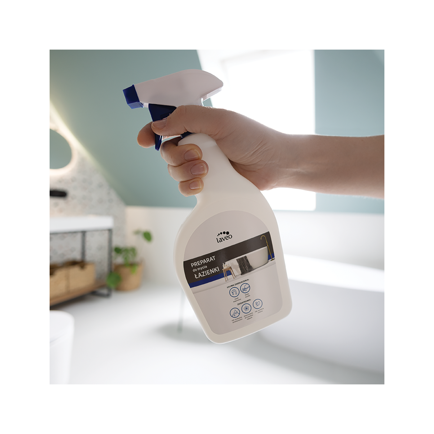 Preparat do Mycia Łazienki Płyn do Czyszczenia Łazienki