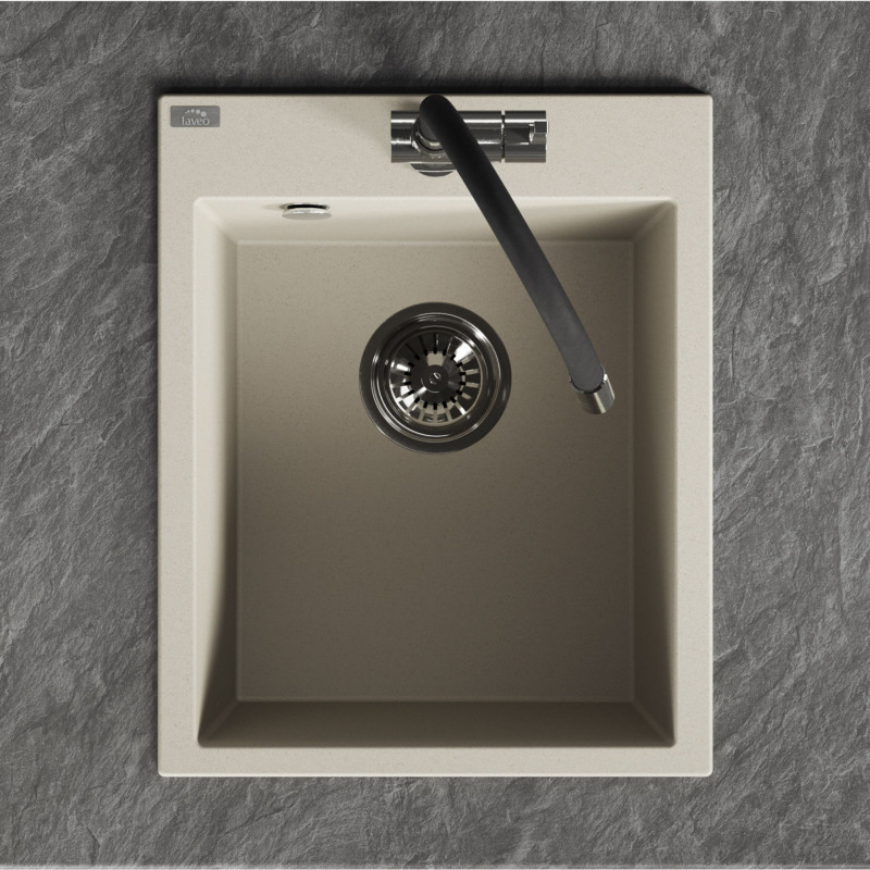 Zlew Zlewozmywak Granitowy Beżowy CHICHI Zlew Zlewozmywak Granitowy Beżowy CHICHI