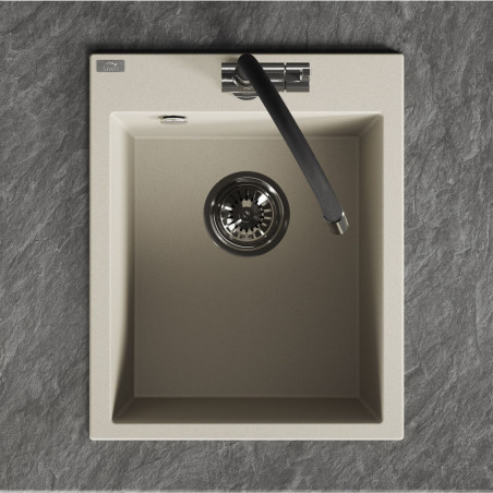 Zlew Zlewozmywak Granitowy Beżowy CHICHI