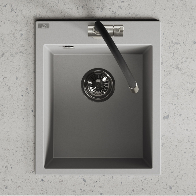 Zlew Zlewozmywak Granitowy Szary CHICHI