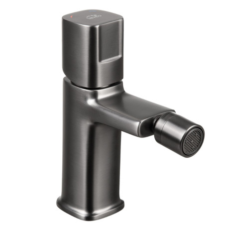 Bateria bidetowa stojąca z korkiem Grafitowa Tores Bateria bidetowa stojąca z korkiem Grafitowa Tores