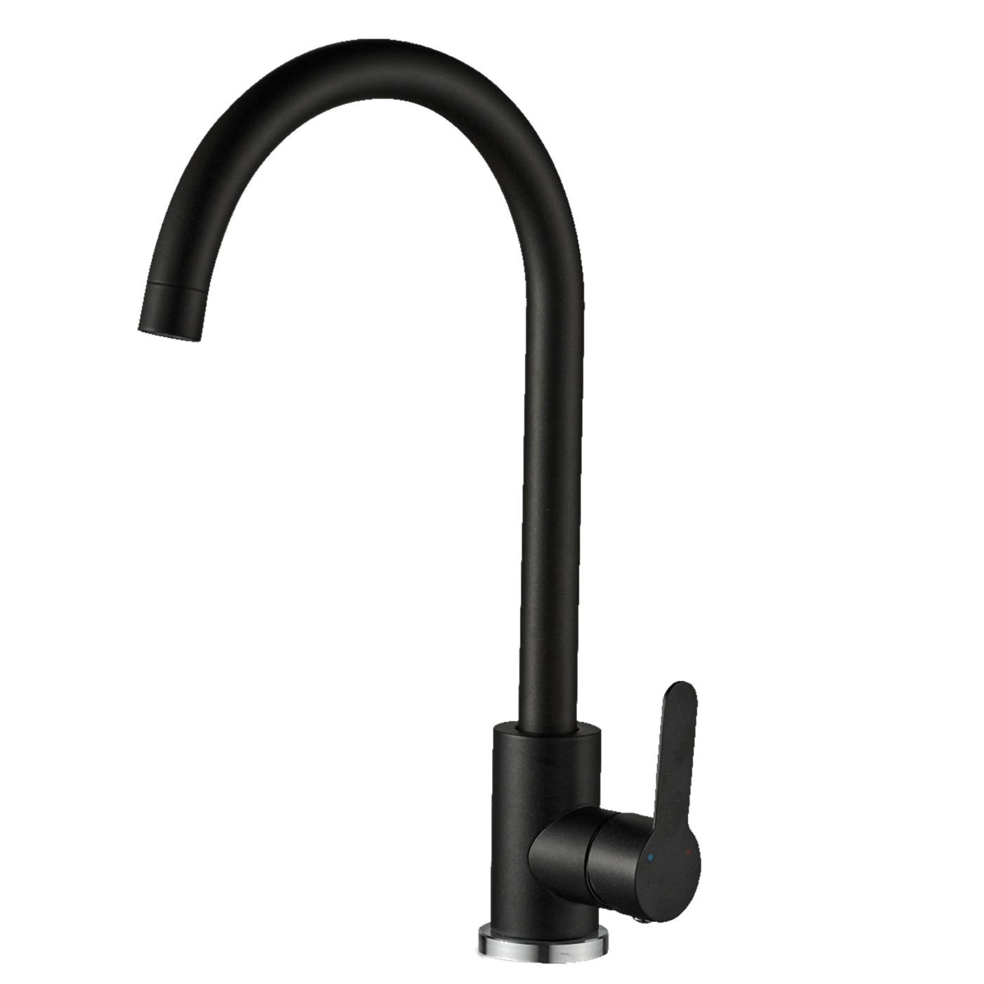 Bateria Zlewozmywakowa Stojąca MONO Czarna