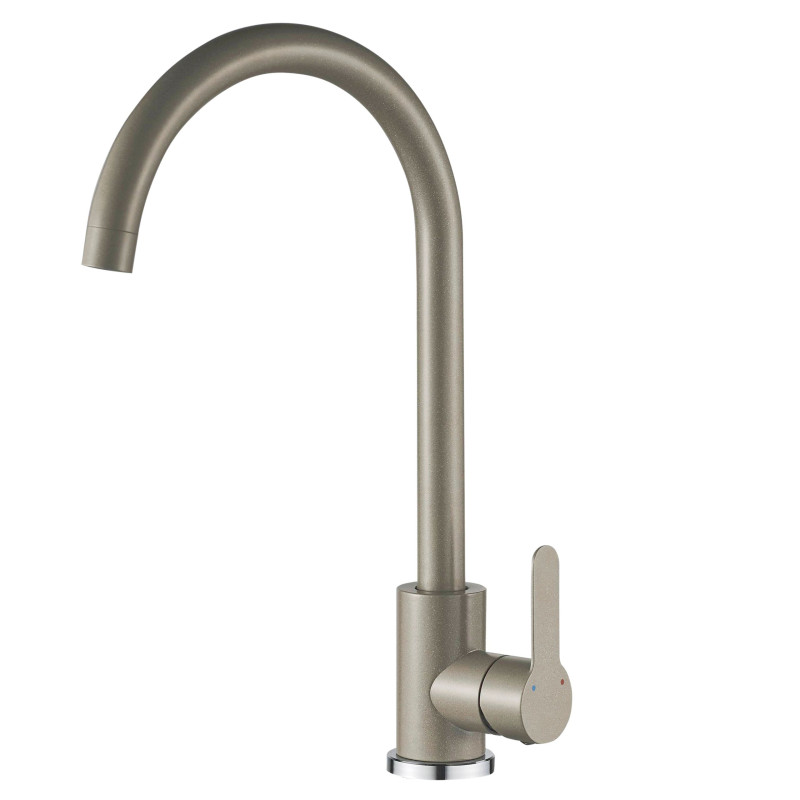 Bateria Zlewozmywakowa Stojąca MONO Szara