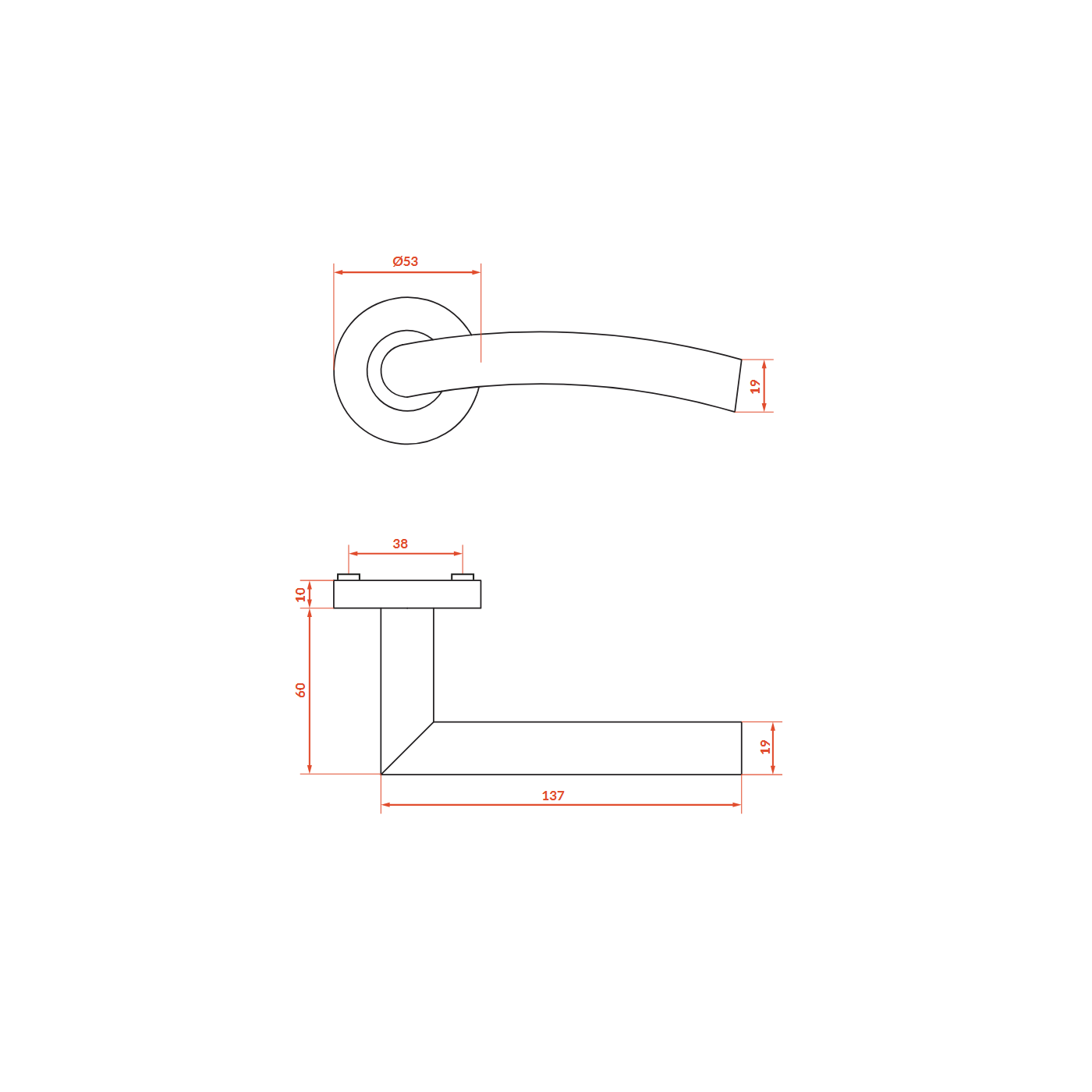 Klamka Drzwiowa FARO Czarna Matowa Stal Nierdzewna Klamka Drzwiowa FARO Czarna Matowa Stal Nierdzewna