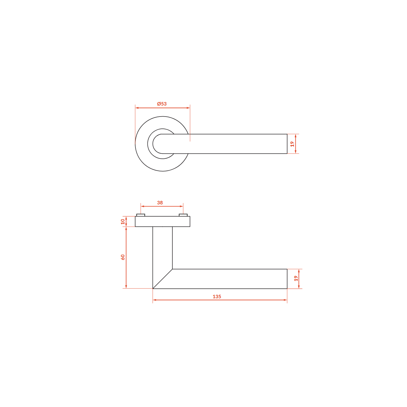 Klamka Drzwiowa Okrągła Czarna Mat Wigo Klamka Drzwiowa Okrągła Czarna Mat Wigo