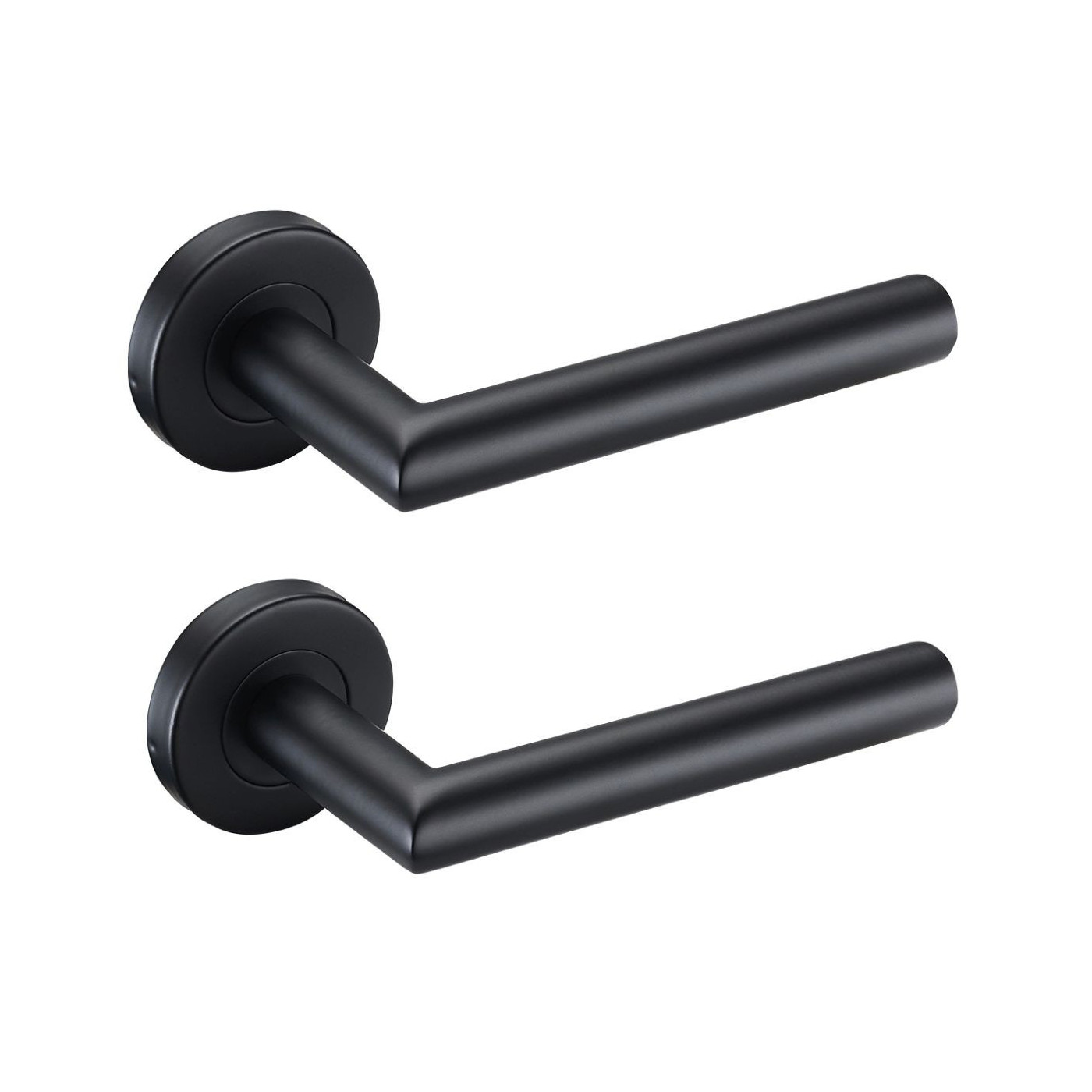 Klamka Drzwiowa Okrągła Czarna Mat Wigo Klamka Drzwiowa Okrągła Czarna Mat Wigo