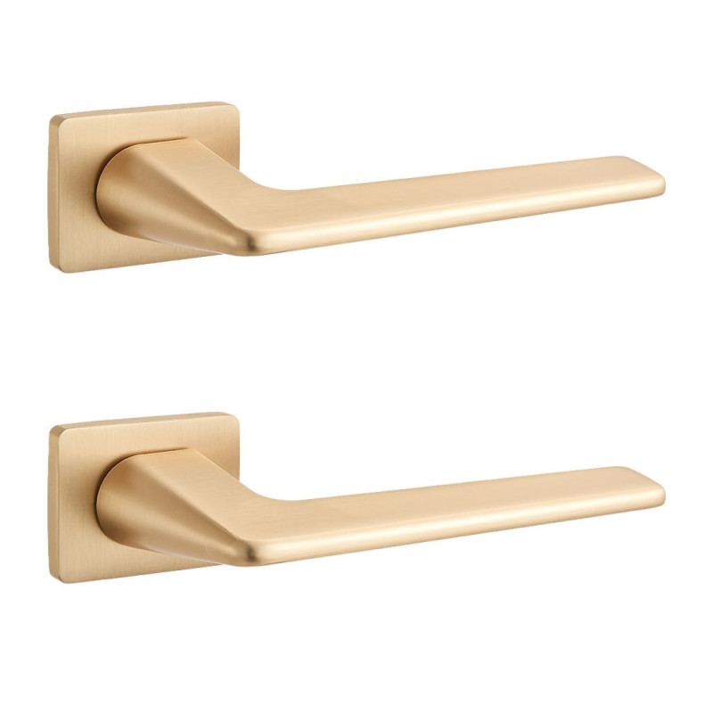 Klamka do Drzwi Wewnętrznych Złota Recta