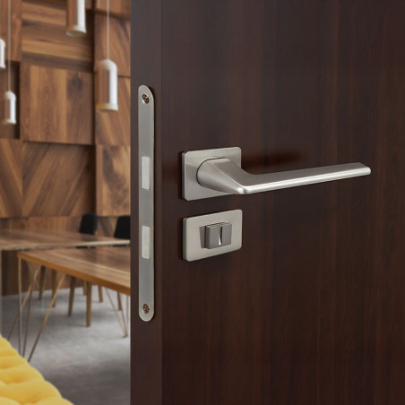 Klamka do Drzwi Wewnętrznych Satyna Recta