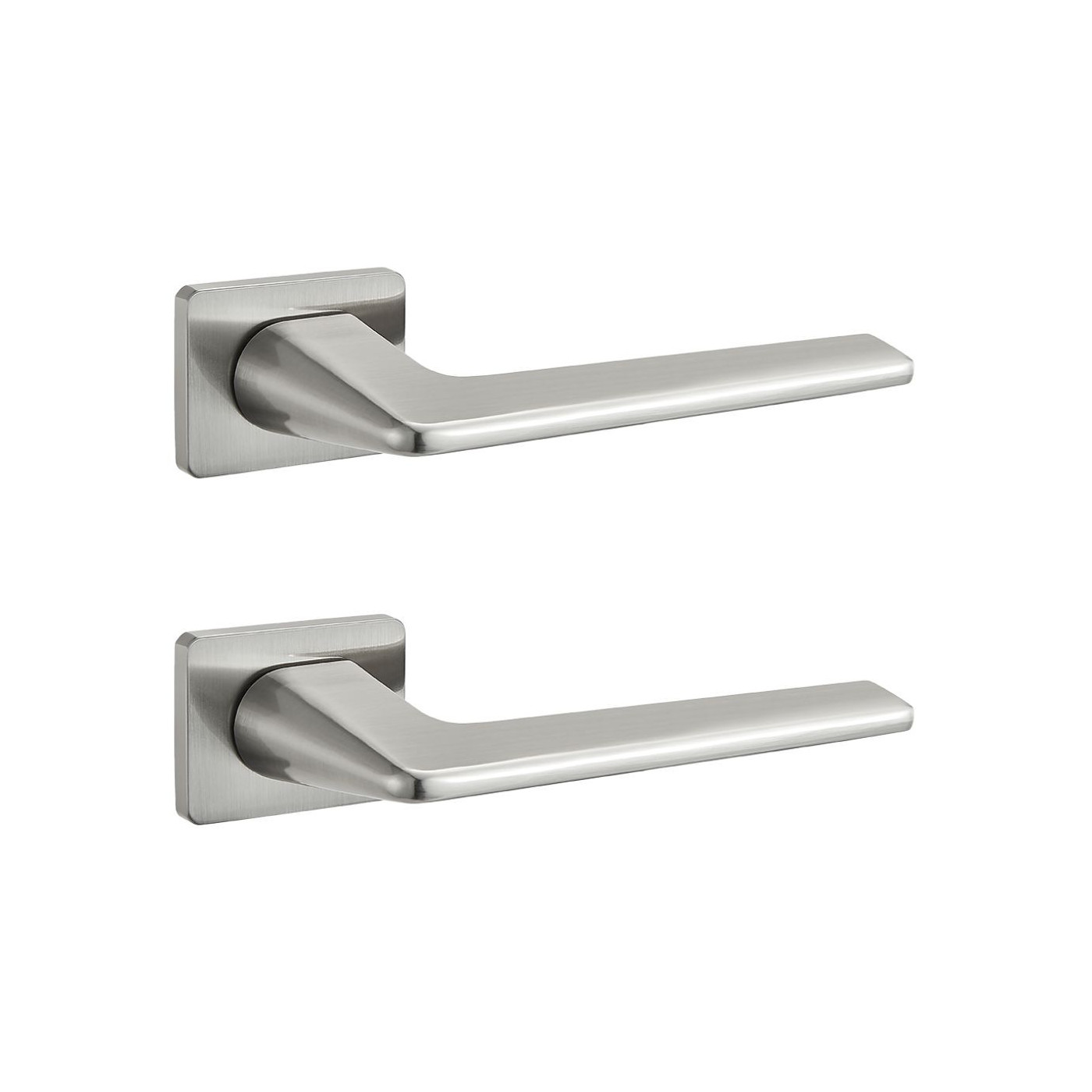 Klamka do Drzwi Wewnętrznych Satyna Recta