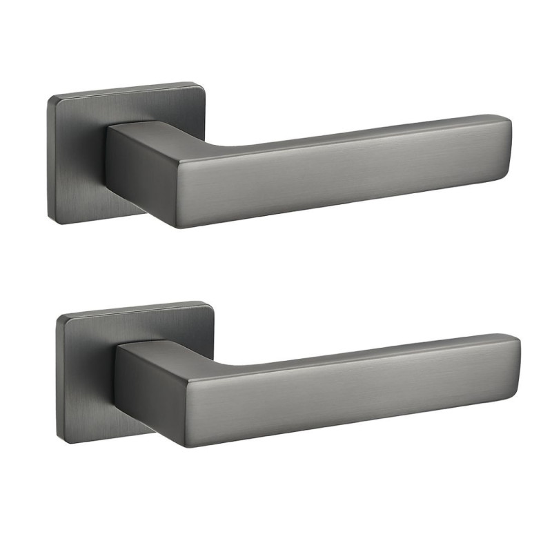 Klamka Do Drzwi Wewnętrznych KVADRATO II Grafit Klamka Do Drzwi Wewnętrznych KVADRATO II Grafit