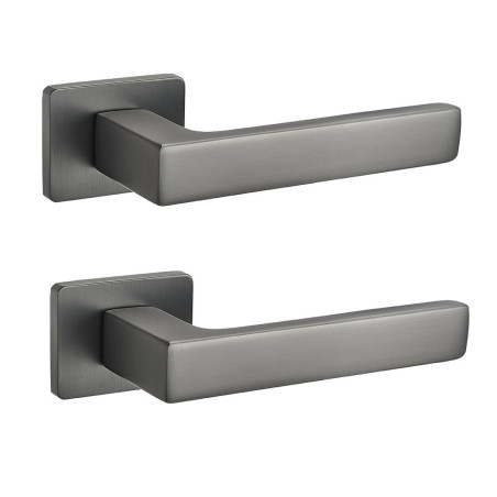 Klamka Do Drzwi Wewnętrznych KVADRATO II Grafit