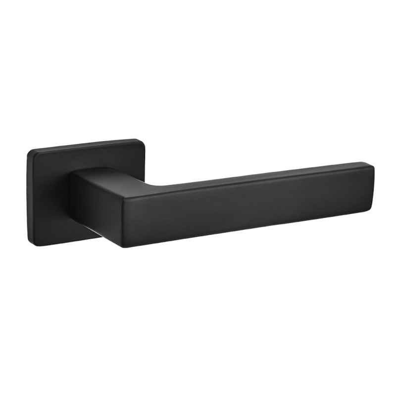 Klamka Do Drzwi Wewnętrznych KVADRATO II Czarna Klamka Do Drzwi Wewnętrznych KVADRATO II Czarna