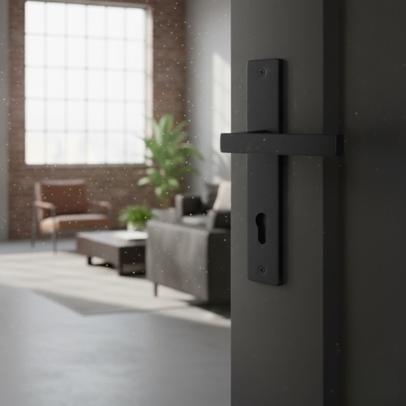 Klamka do Drzwi Wewnętrznych  Na Długim Szyldzie RANDO