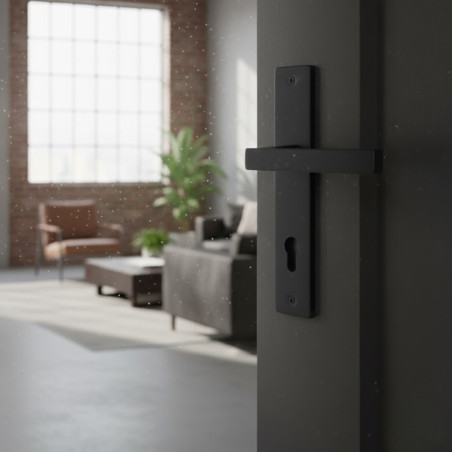 Klamka do Drzwi Wewnętrznych  Na Długim Szyldzie RANDO