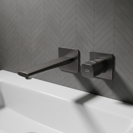 Bateria podtynkowa z korkiem Grafitowa Tores Bateria podtynkowa z korkiem Grafitowa Tores