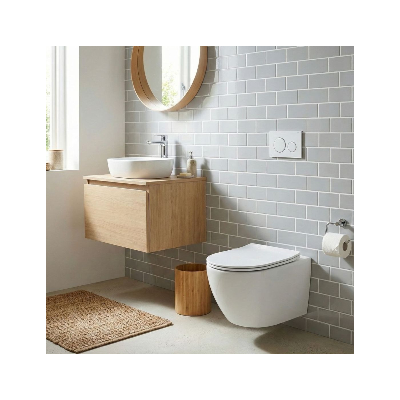 Miska WC Wisząca Desna CycleON Z Deską Spłukiwanie Wirowe