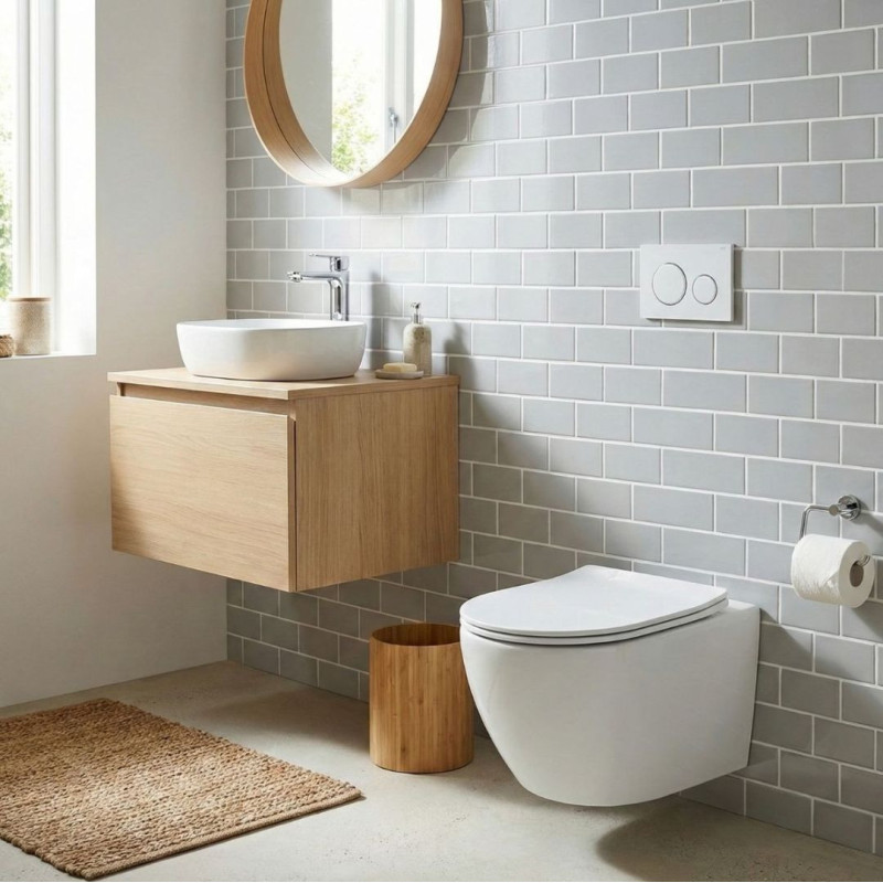 Miska WC Wisząca Desna CycleON Z Deską Spłukiwanie Wirowe