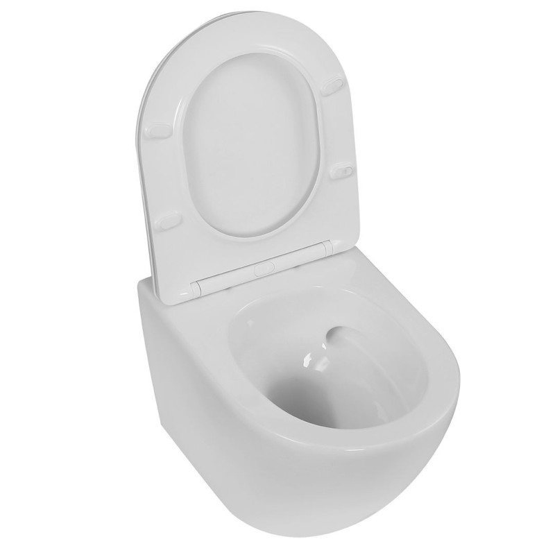 Miska WC Wisząca Desna CycleON Z Deską Spłukiwanie Wirowe