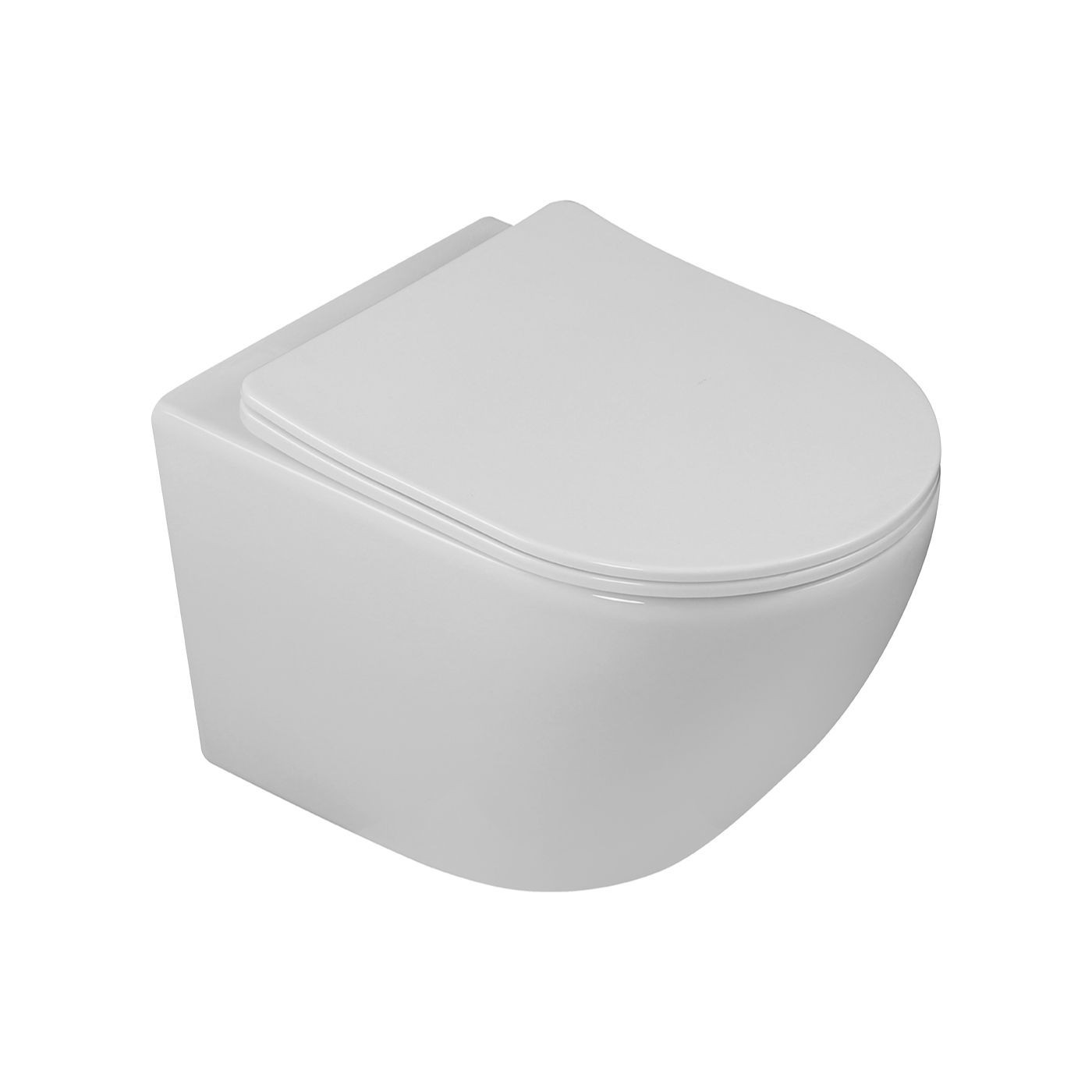 Miska WC Wisząca Desna CycleON Z Deską Spłukiwanie Wirowe