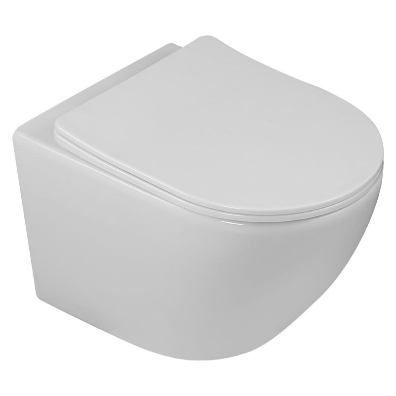 Miska WC Wisząca Desna CycleON Z Deską Spłukiwanie Wirowe