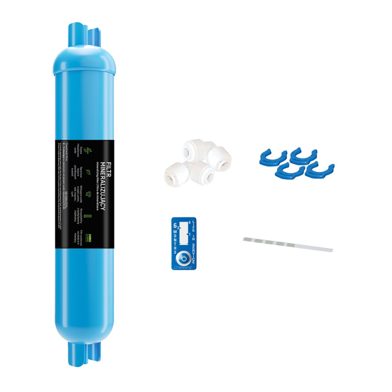 Bateria Filtrująca Wodę Z Elastyczną Wylewką + Filtr Mineralizujący Riveco Laveo