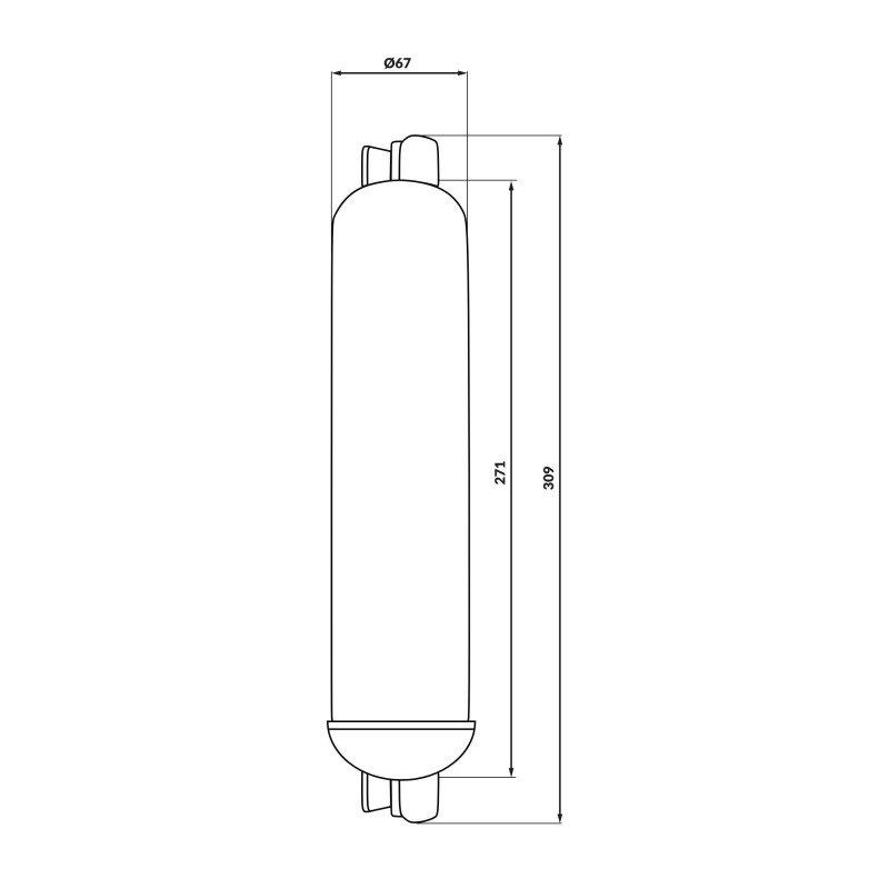 Bateria  Filtrująca Wodę Z Elastyczną Wylewką + Filtr Zmiękczający Riveco Grafit
