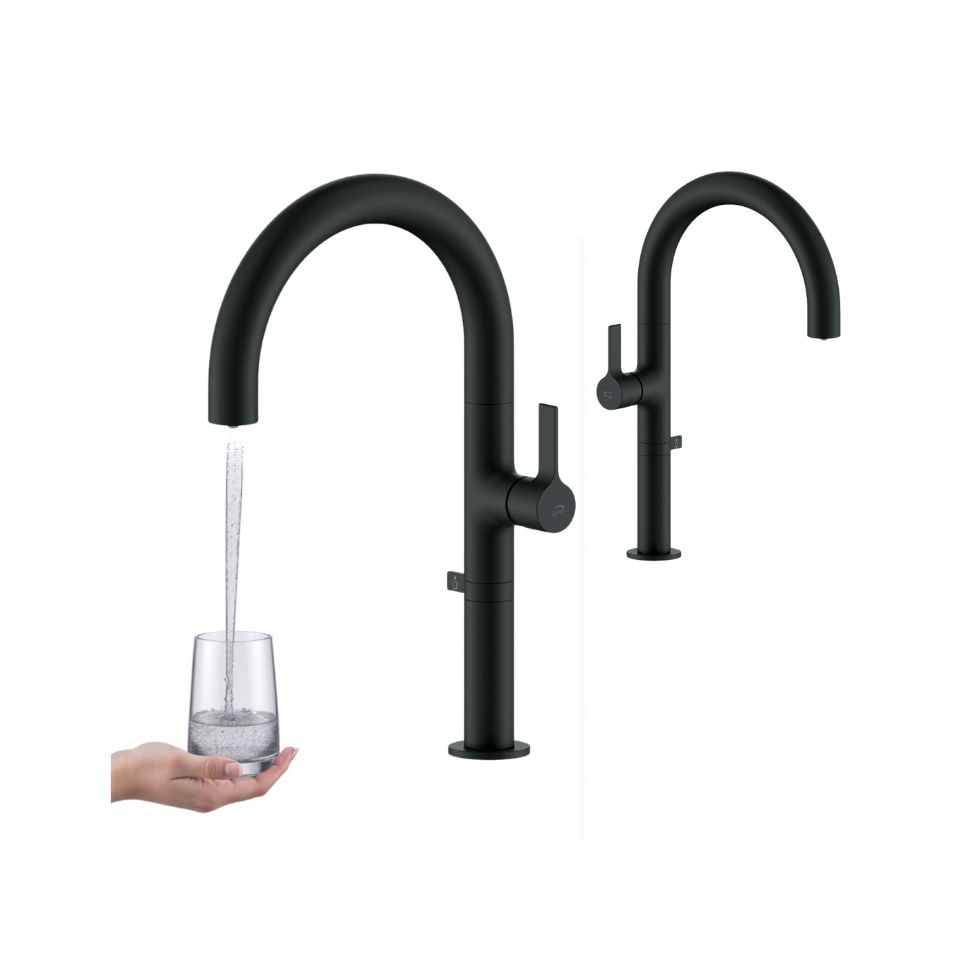 Bateria Filtrująca Wodę Pureco + Filtr Zmiękczający Czarna