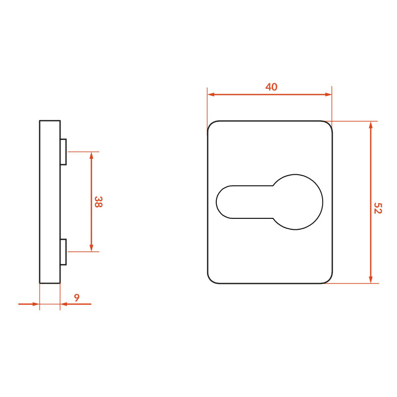 Szyld Prostokątny Na Wkładkę Grafit Wewnętrzny Szyld Prostokątny Na Wkładkę Grafit Wewnętrzny